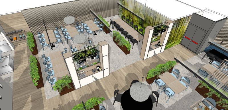 Restaurant d'entreprise IVECO à Vénissieux